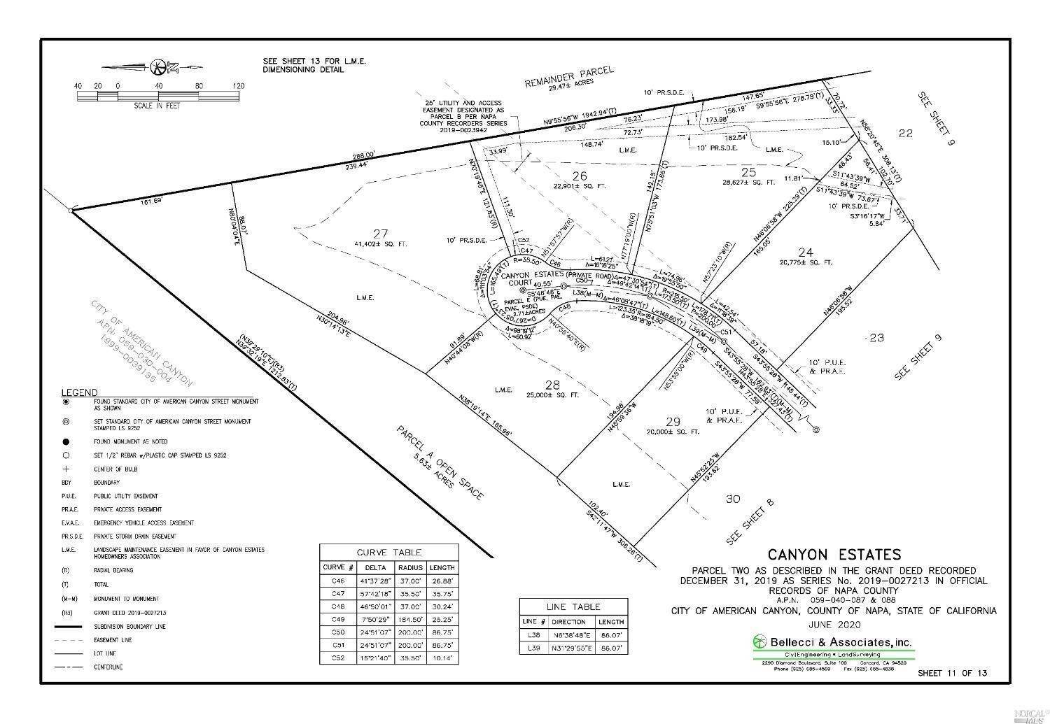 19. Land for Sale at 325 Canyon Estates Ct #Lot27 American Canyon, California 94503 United States
