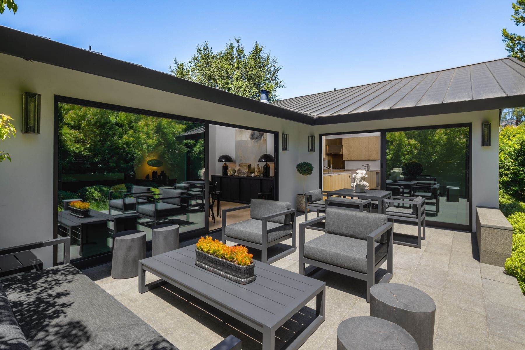 5. Single Family Homes for Sale at Stunning Contemporary in the heart of Yountville 1885 Larkspur St Yountville, California 94599 United States