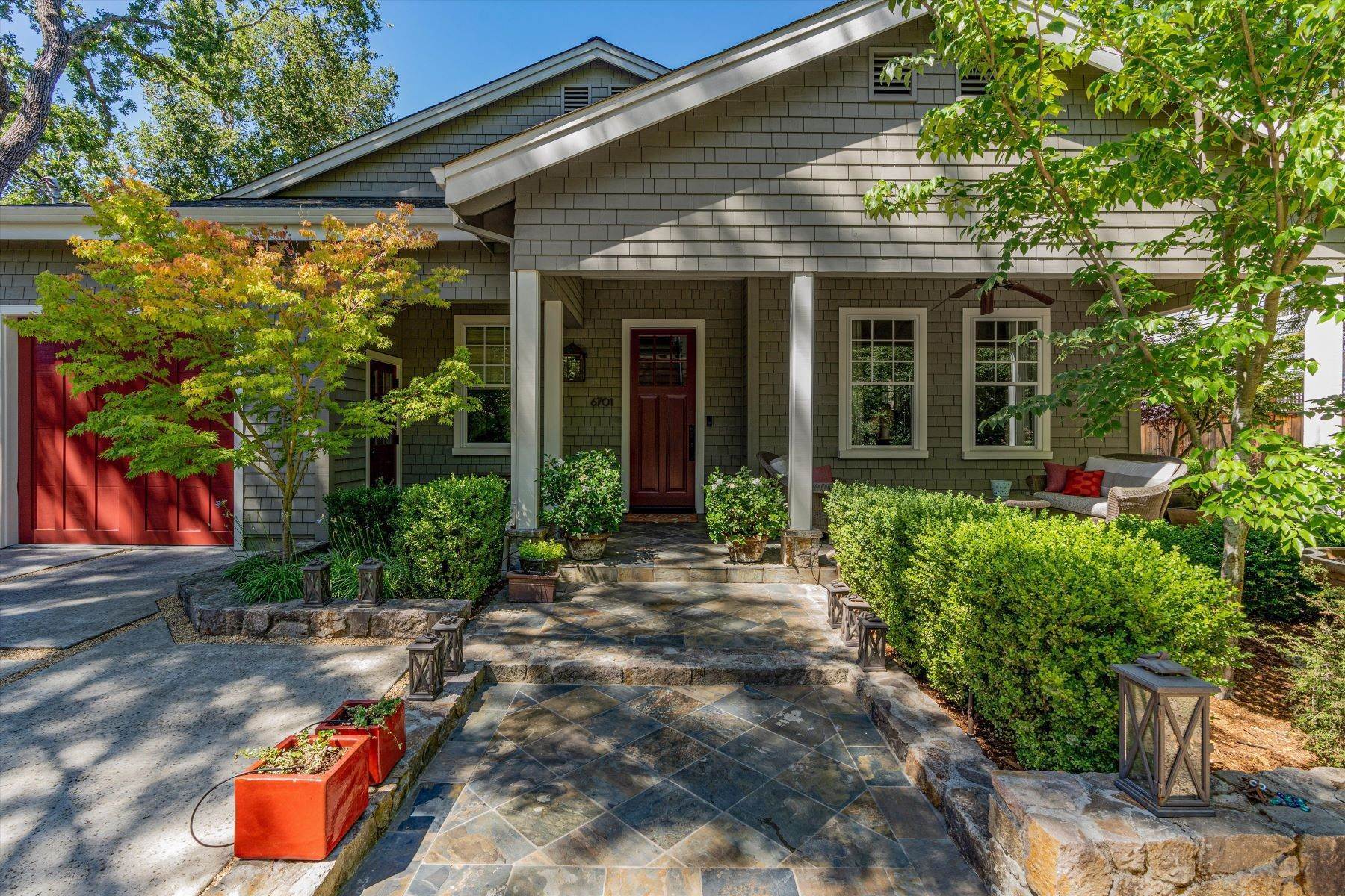 Single Family Homes for Sale at Custom Yountville Home 6701 Mesa Ct. Yountville, California 94599 United States